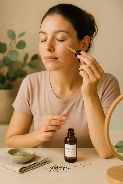 L'huile de nigelle et l'acné hormonale