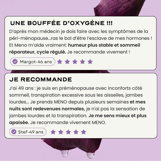 Complément alimentaire ménopause : MENO – Circles