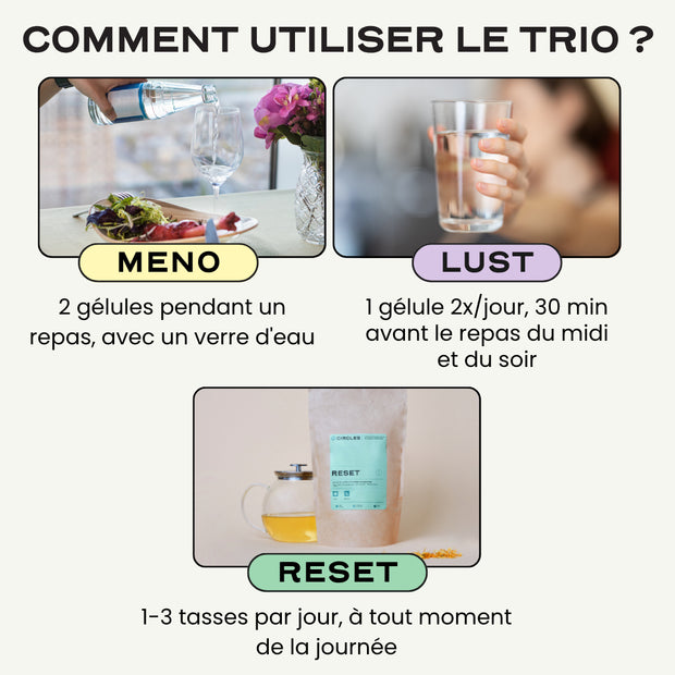Trio Ménopause Sereine
