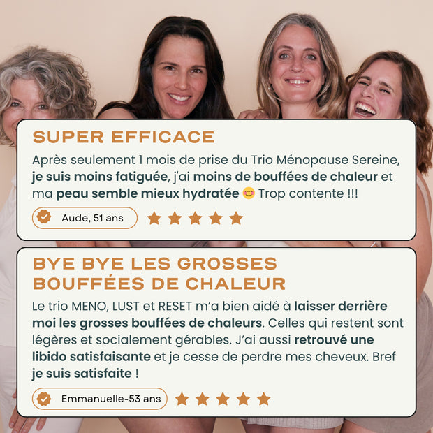 Trio Ménopause Sereine