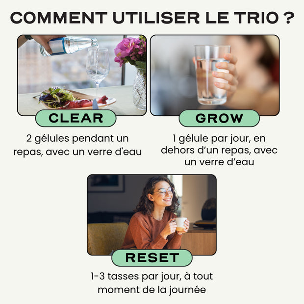Trio Peau & Cheveux