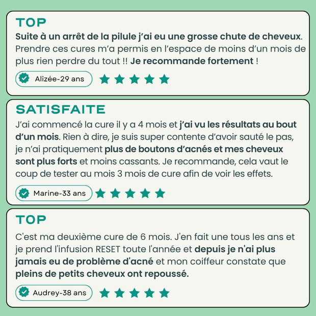 Trio Peau & Cheveux