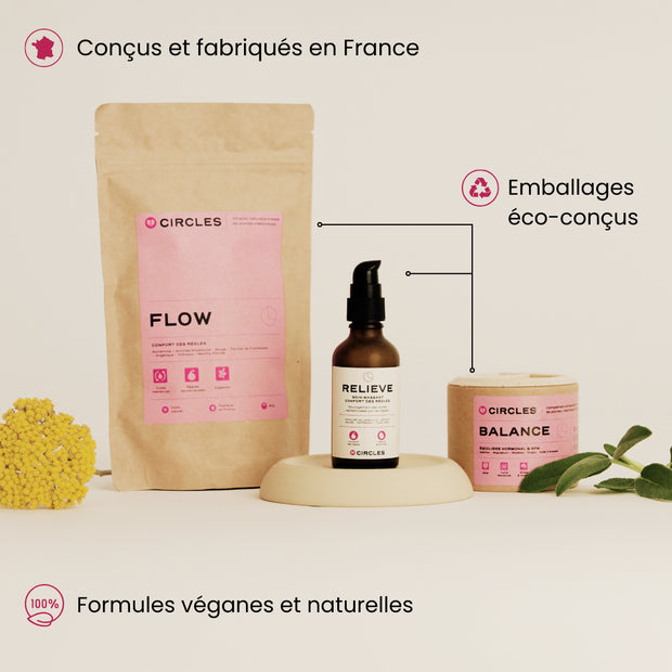 Trio Rééquilibrage Menstruel